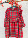 Red FlannelCheck Dress
