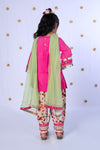 Gulabi Phool Patiala Set