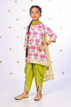 Gulbagh Dhoti Set For Girls