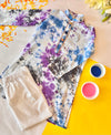 Vibrant Holi Tie-Dye Kurta Set for Kids: Splash of Colors