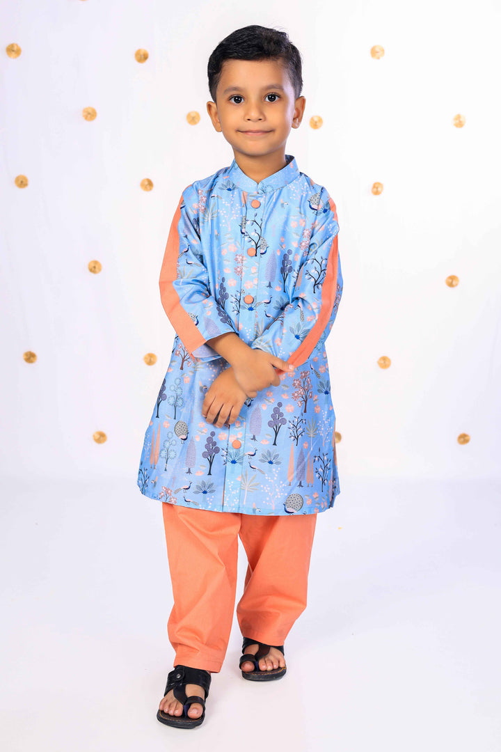 Morbagh Kurta Set For Boys - CuddlesClothing