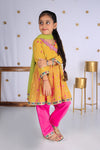Sunehri Phool Kurta Pant Set