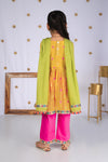 Sunehri Phool Kurta Pant Set