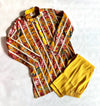 Cotton Printed Gota Embellished Kurta Pajama Set