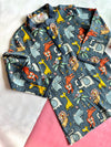 Animal Printed Premium Cotton Kurta Pajama Set