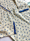 Cotton Dino Printed Kurta Pajama for Kids