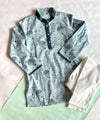 Hot Air Balloon Printed Cotton Kurta Pajama Set For Boys