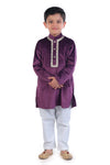 Velvet Kurta Pajama Set For Boys