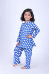 Sheep Print Soft Cotton Co-Ord Set Nightsuit (Unisex)