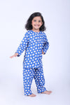 Sheep Print Soft Cotton Co-Ord Set Nightsuit (Unisex)