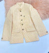 Jodhupuri Suit Silk Self Work