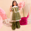 Gul Leher Kurta Garara Set For Girls