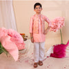 Gulraaj Kurta Set – Blush Pink Embroidered Jacket Set