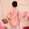 Gulraaj Kurta Set – Blush Pink Embroidered Jacket Set