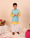 Surya Neel Rajwada Jacket Set For Boys