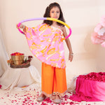 Load image into Gallery viewer, Mehek-e-Bahar Co-ord Set For Girls - CuddlesClothing