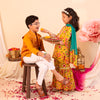 Phulkari Baagh Sharara Set For Girls