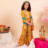 Phulkari Baagh Sharara Set For Girls
