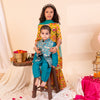 Rajkumaar-e-Teal Nehru Jacket Set For Boys