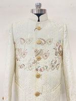 Load image into Gallery viewer, Gulzaar Ivory Embroidered Jodhpuri Set