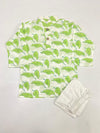 Chirpy Comfort Block Print Kurta Pajama