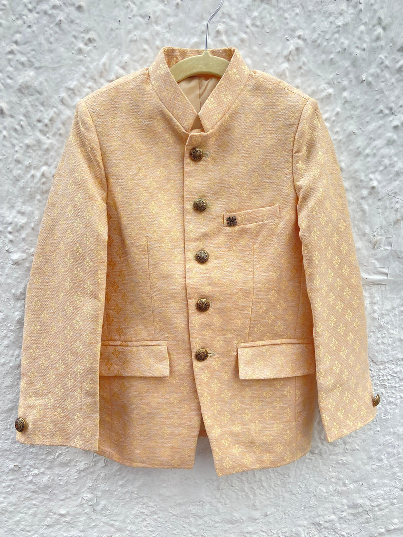 Jodhpuri Suit Silk Self Work - CuddlesClothing