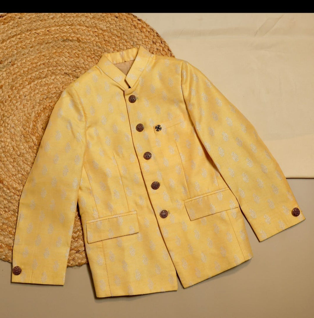 Silk Jodhpur Jacket for Kids - CuddlesClothing