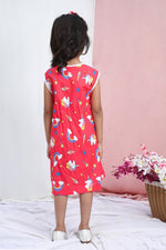 Load image into Gallery viewer, Unicorn Girls Sleeveless Cotton Dress - CuddlesClothing