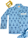 Mini Captain Sea Boat PJ Set For kids