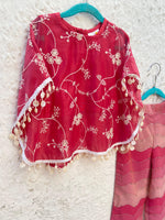 Load image into Gallery viewer, Gulabi Noor Cape Co-ord Set