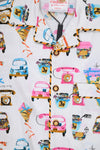 Zoom Tring Zap Printed Cotton PJ Set