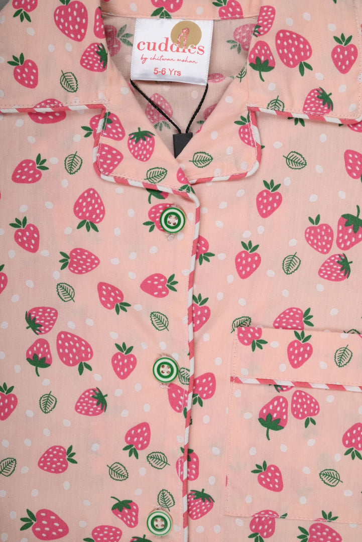 "Sweet Summer" Kids Nightsuit Set - CuddlesClothing